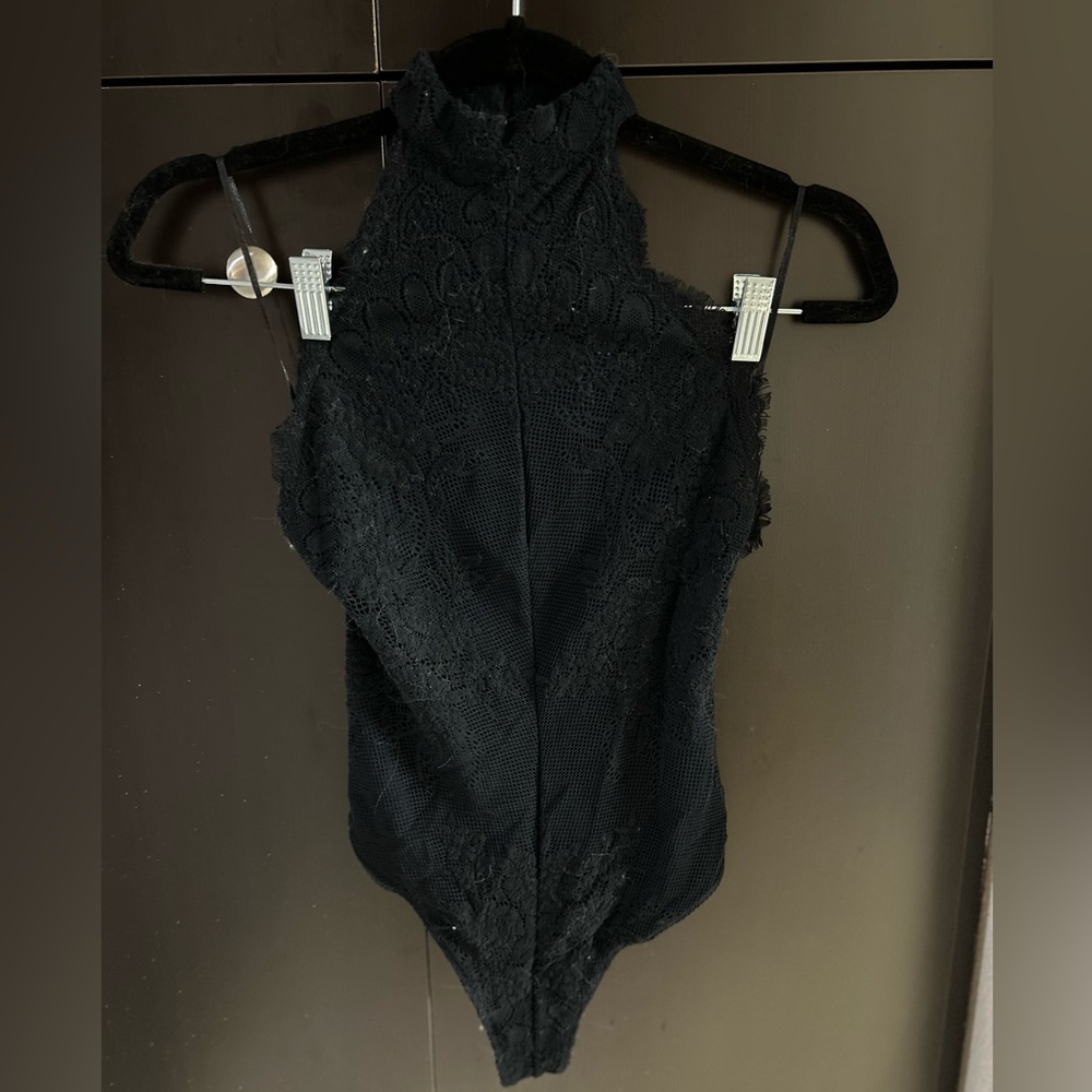 Free People high neck bodysuit